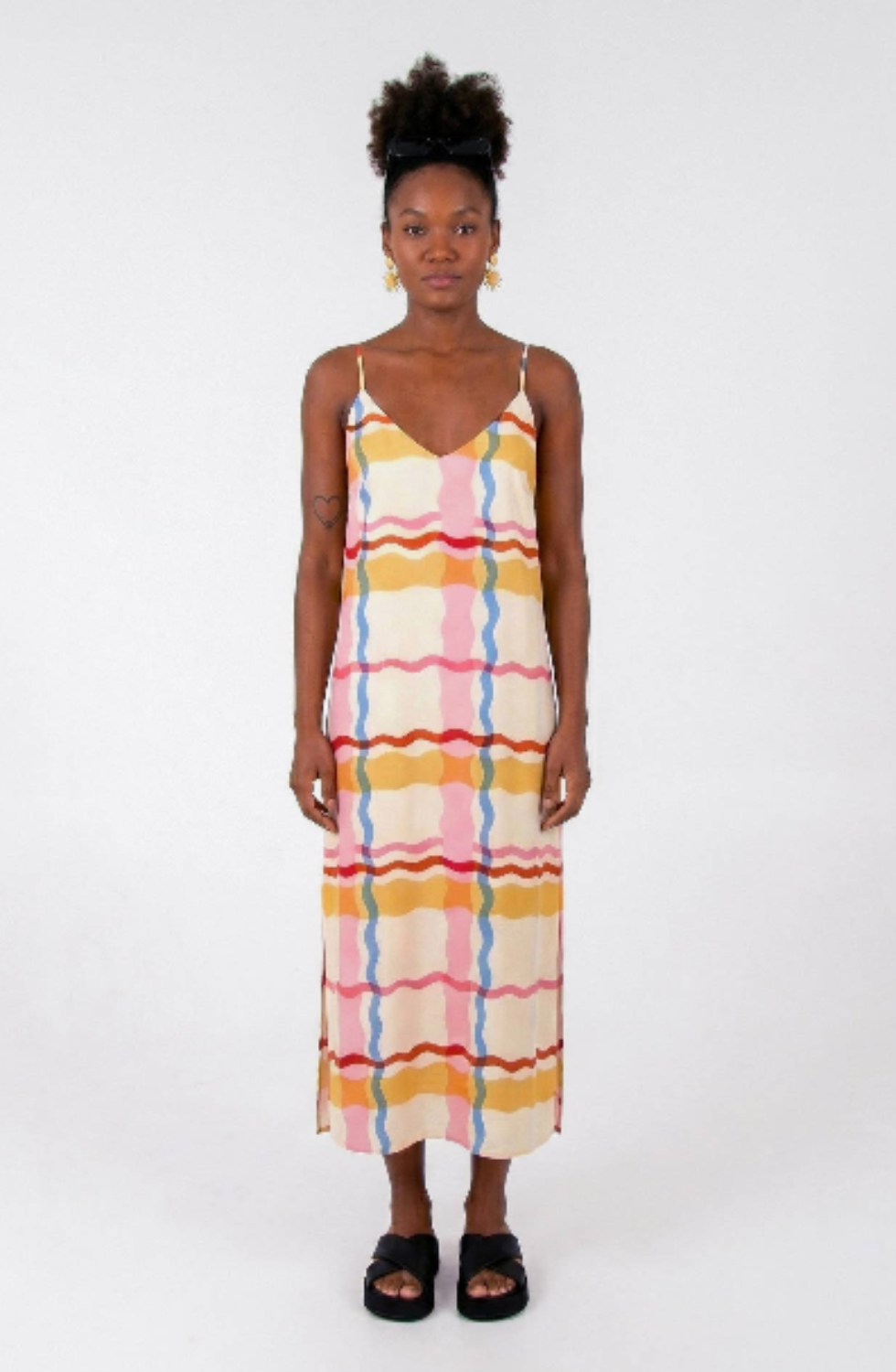 Vichy Summer midi dress