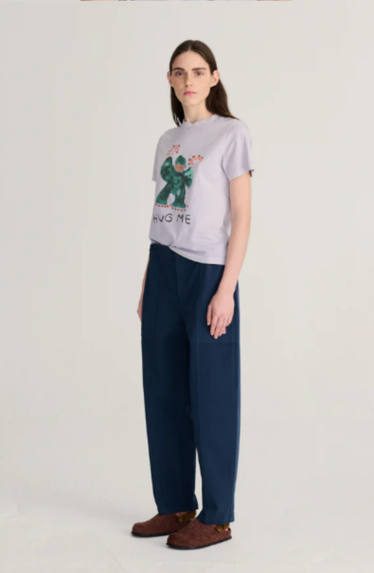 Cotton Twill Cocoon Pants