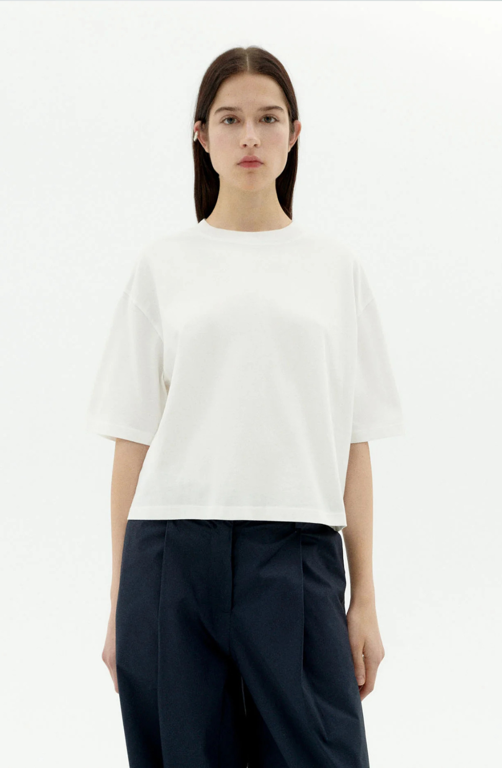White Oversized Lena T-shirt
