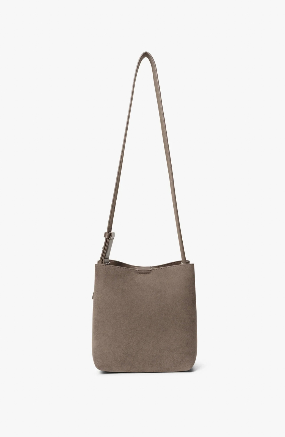 Imitation Suede Crossbody Shoulder Bag