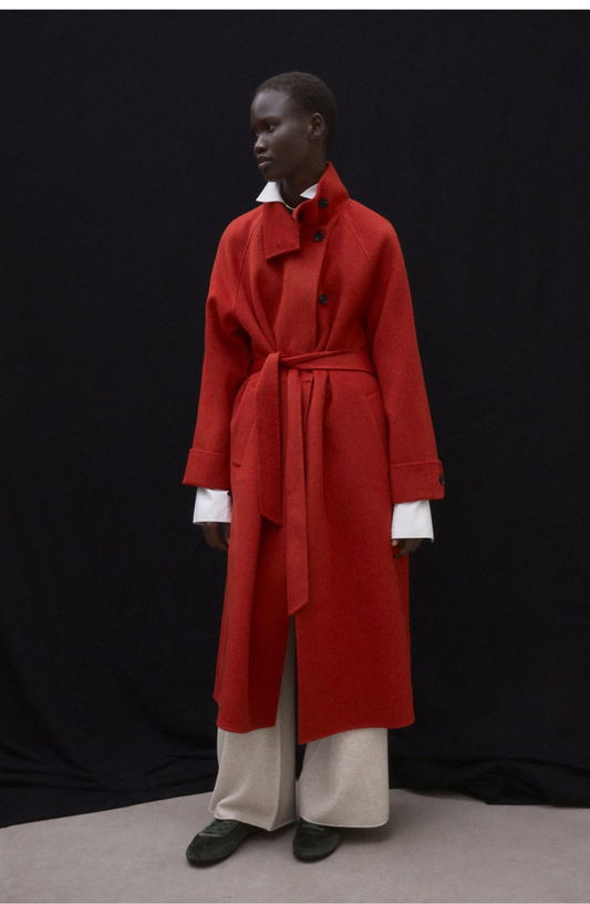 Orange Lora Coat