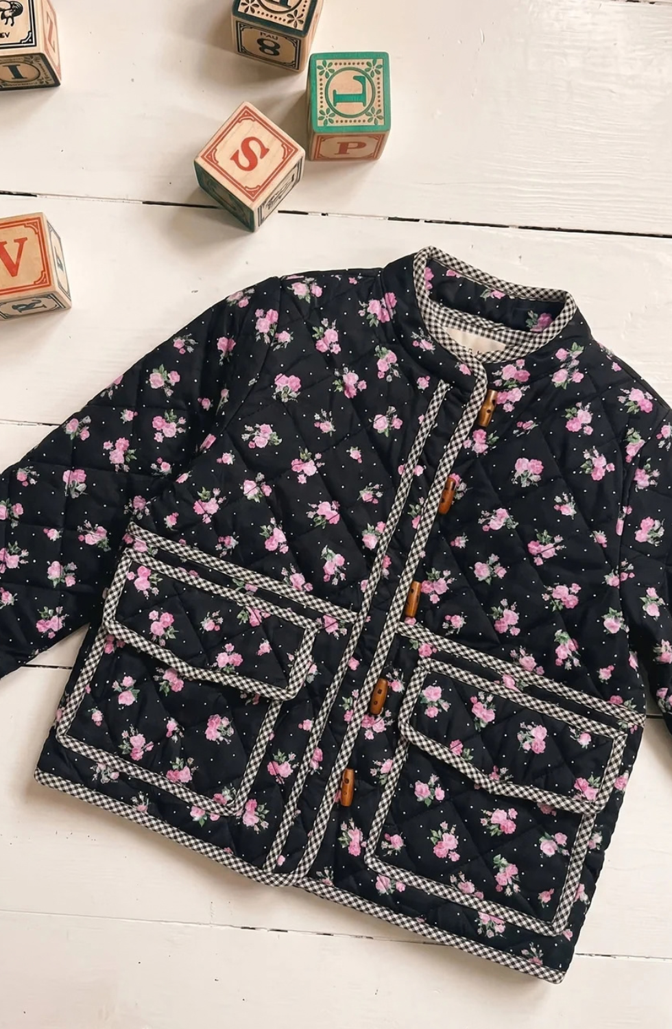 Adriane MINI Jacket Black Rose