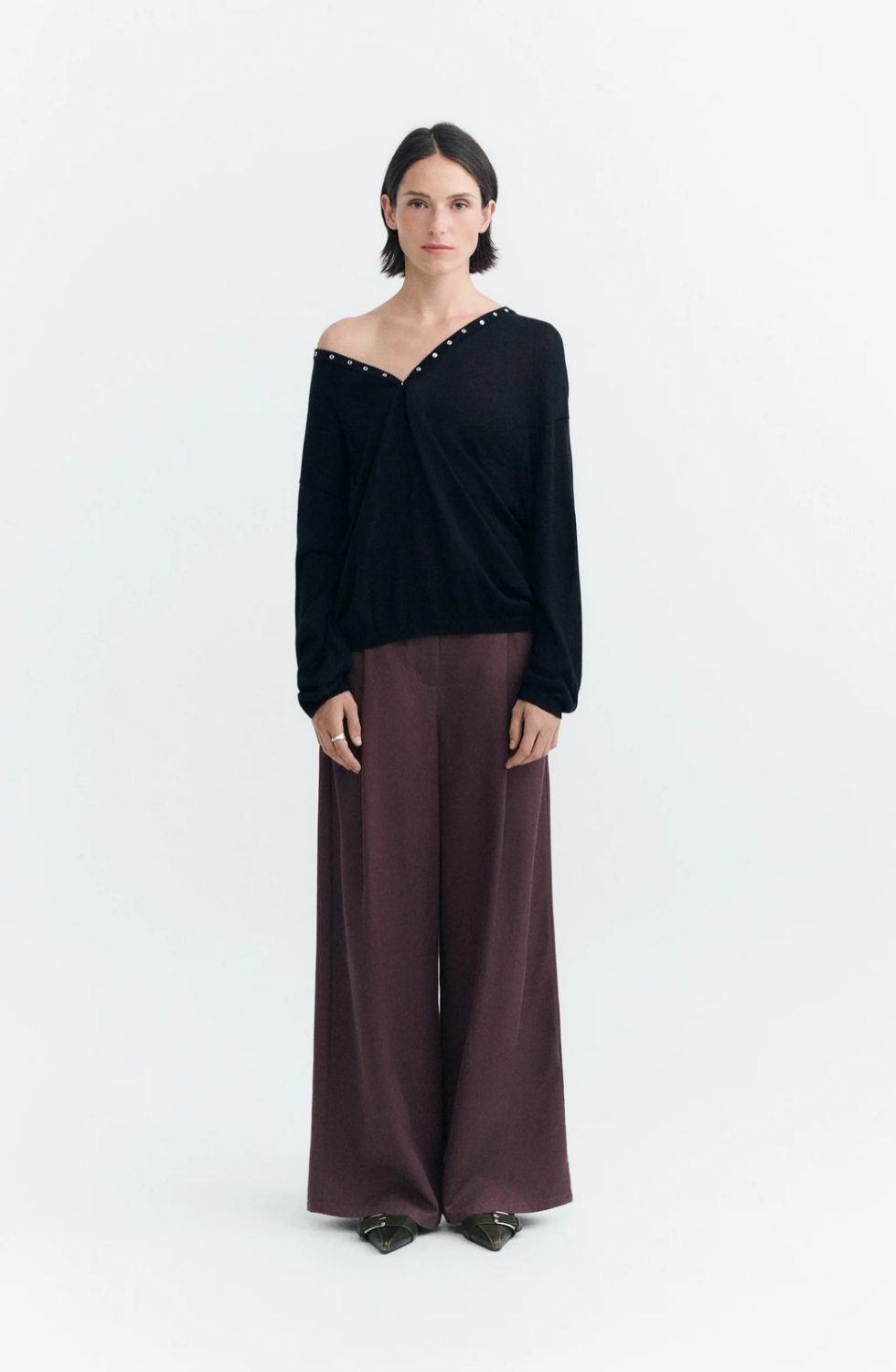 Oversize Nicole knitted top