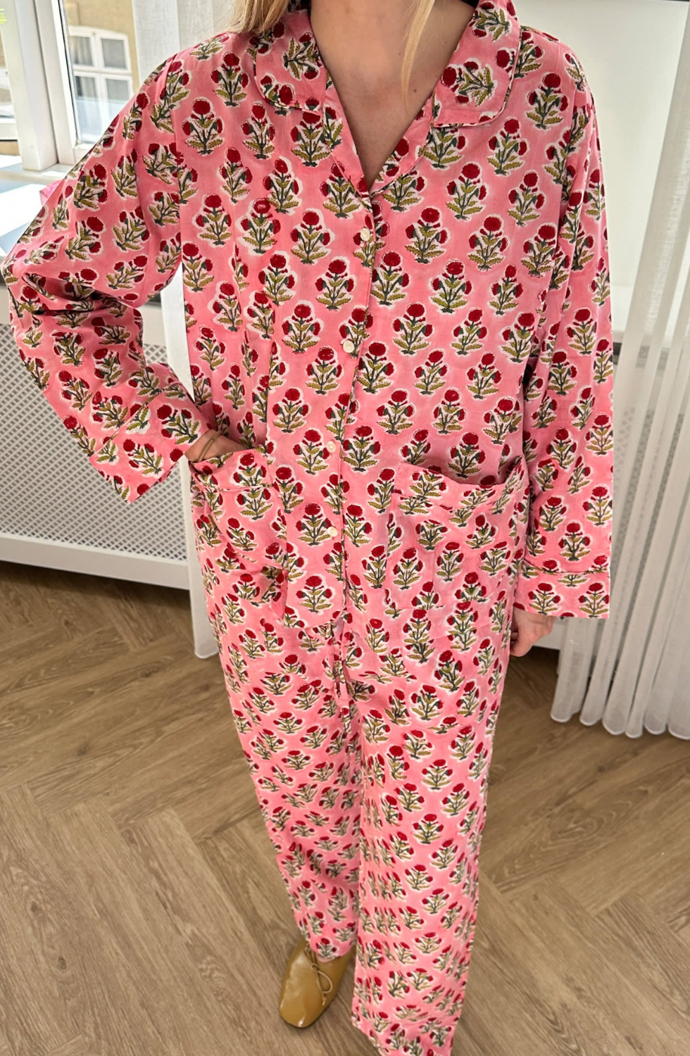 Nuit Pyjamas Set Cherry Flower