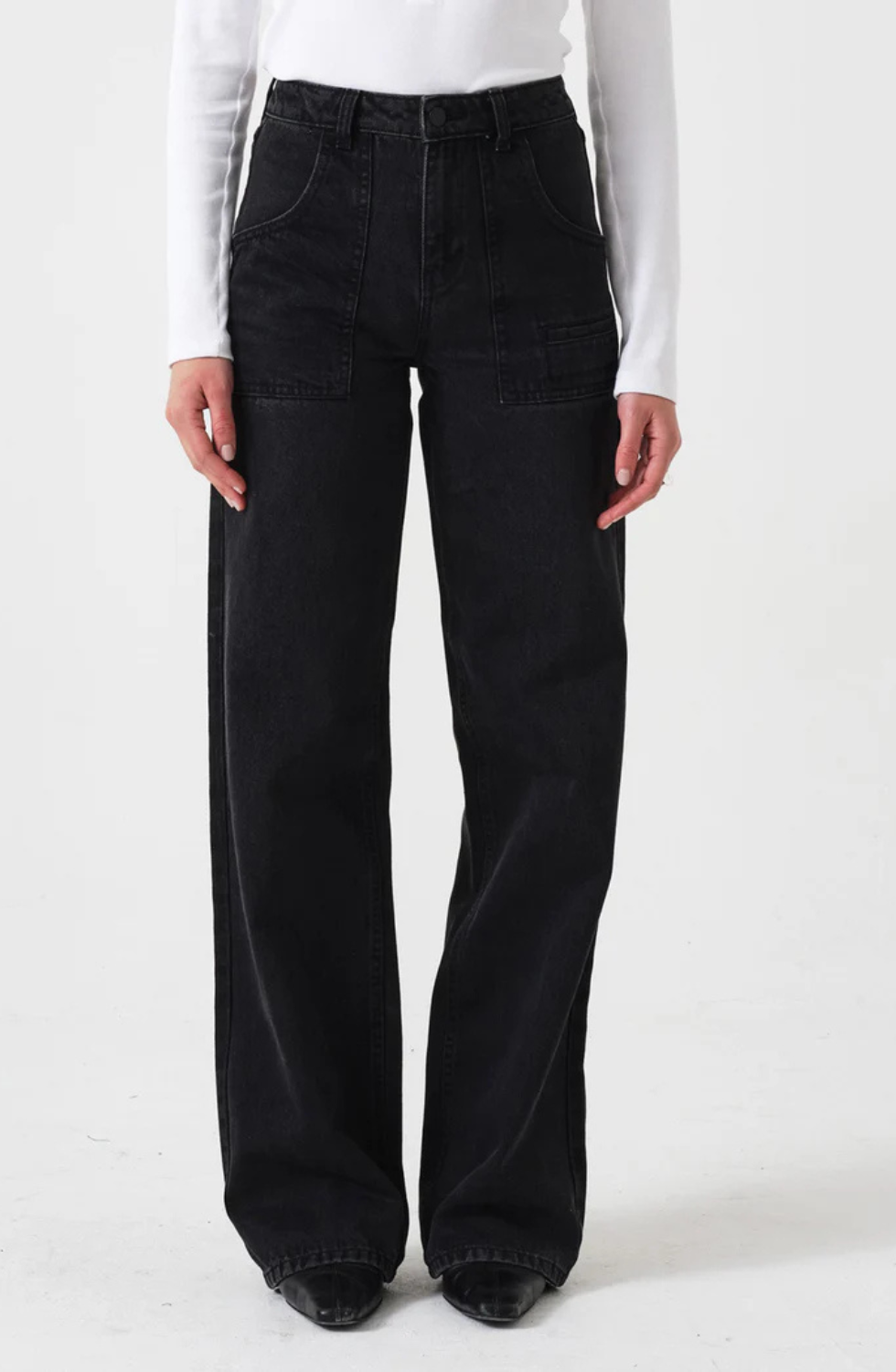 Seventy + Mochi - Eden Wide Leg Jean in Fairbanks