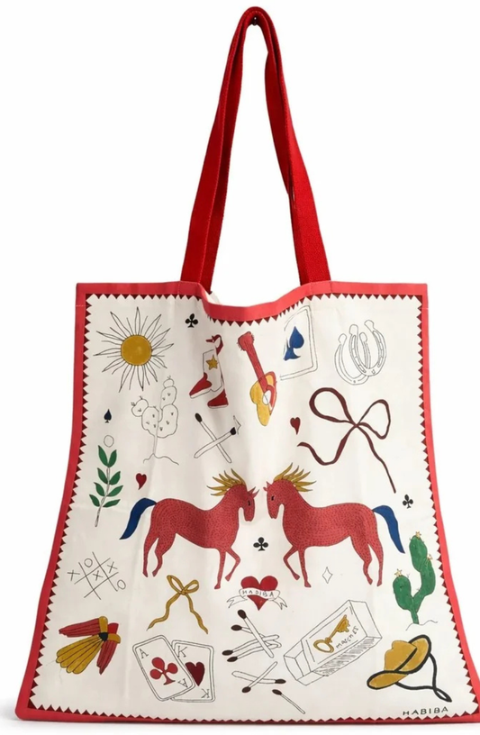 Polly Tote Bag - Vanilla