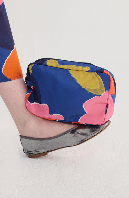 Blooming Colour Canvas Pouch