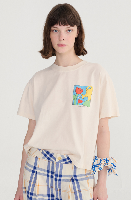 Bobo Gardening Time Cropped T-shirt